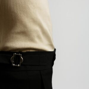 Black Gurkha Pants