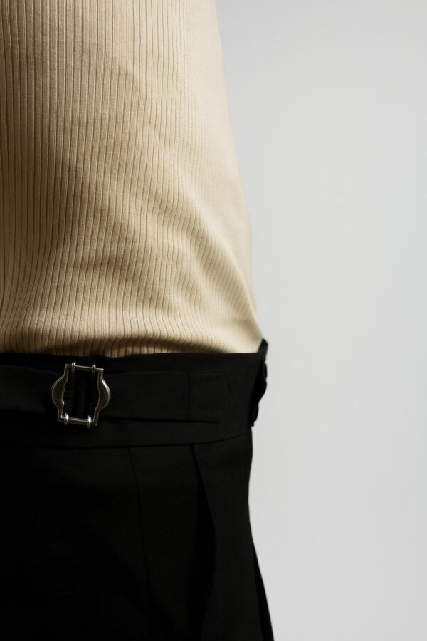 Black Gurkha Pants